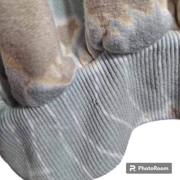 Young Fabulous & Broke by Revolve Cracked Paint Pattern Tie-Dye Top Size Small - Picture 4 of 8